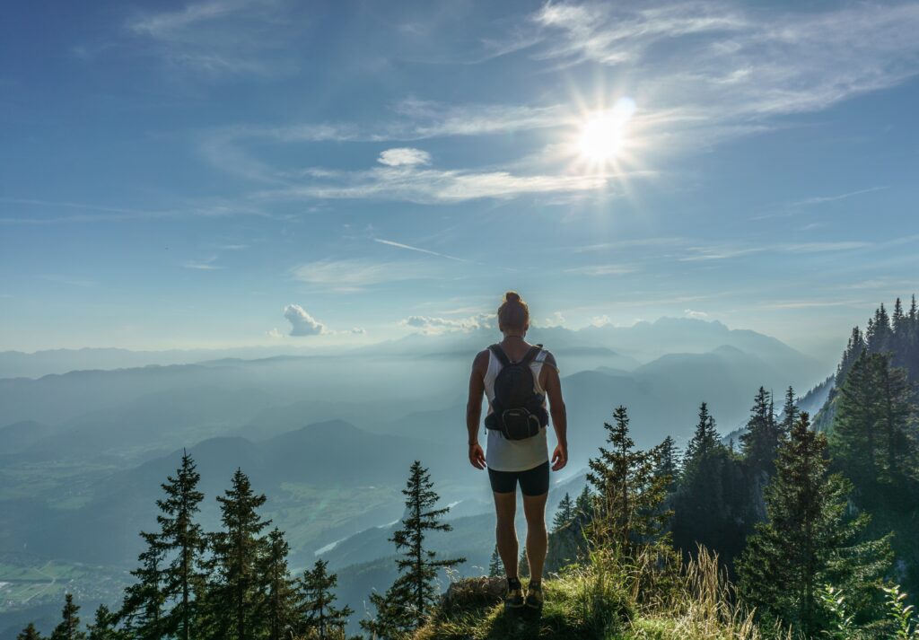 Mountain hiking is a great option for Corfu.