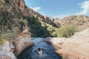 river swim