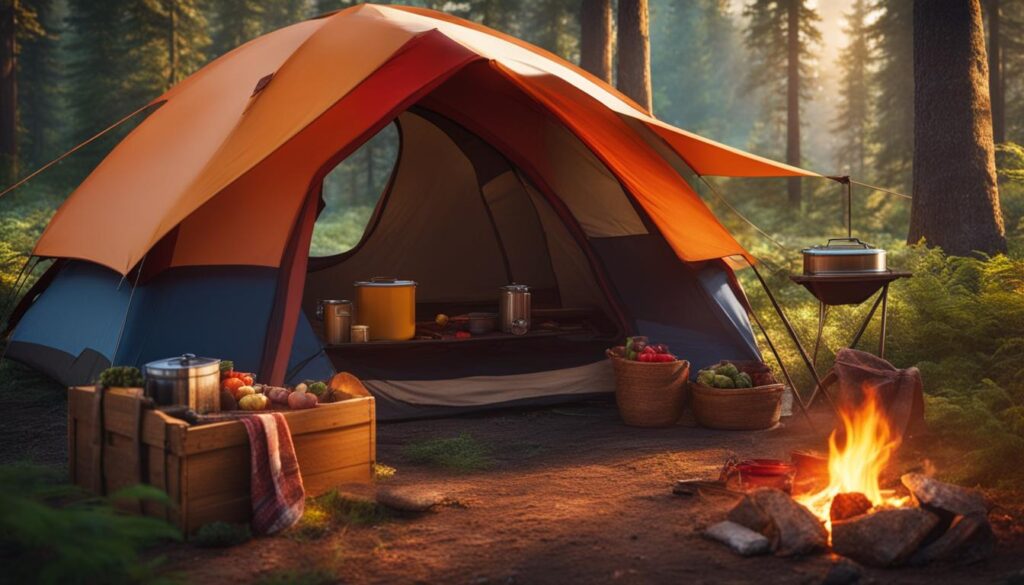 camping meal planning