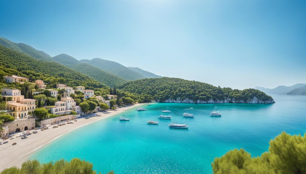 Boukari Corfu beaches