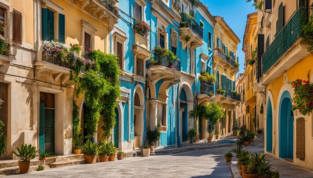 Corfu Town architecture