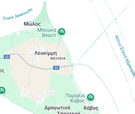 Map of Lefkimi
