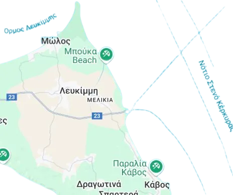 Map of Lefkimi