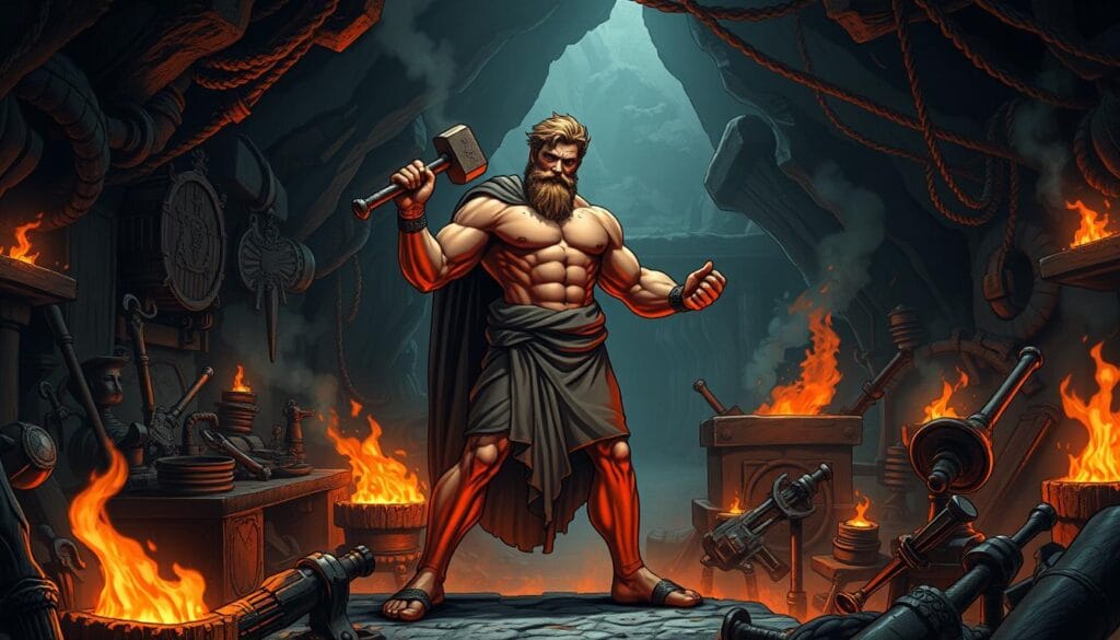 Hephaestus – God of Fire and Craftsmanship