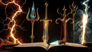 The Weapons of the Gods – Thunderbolts, Tridents, and More